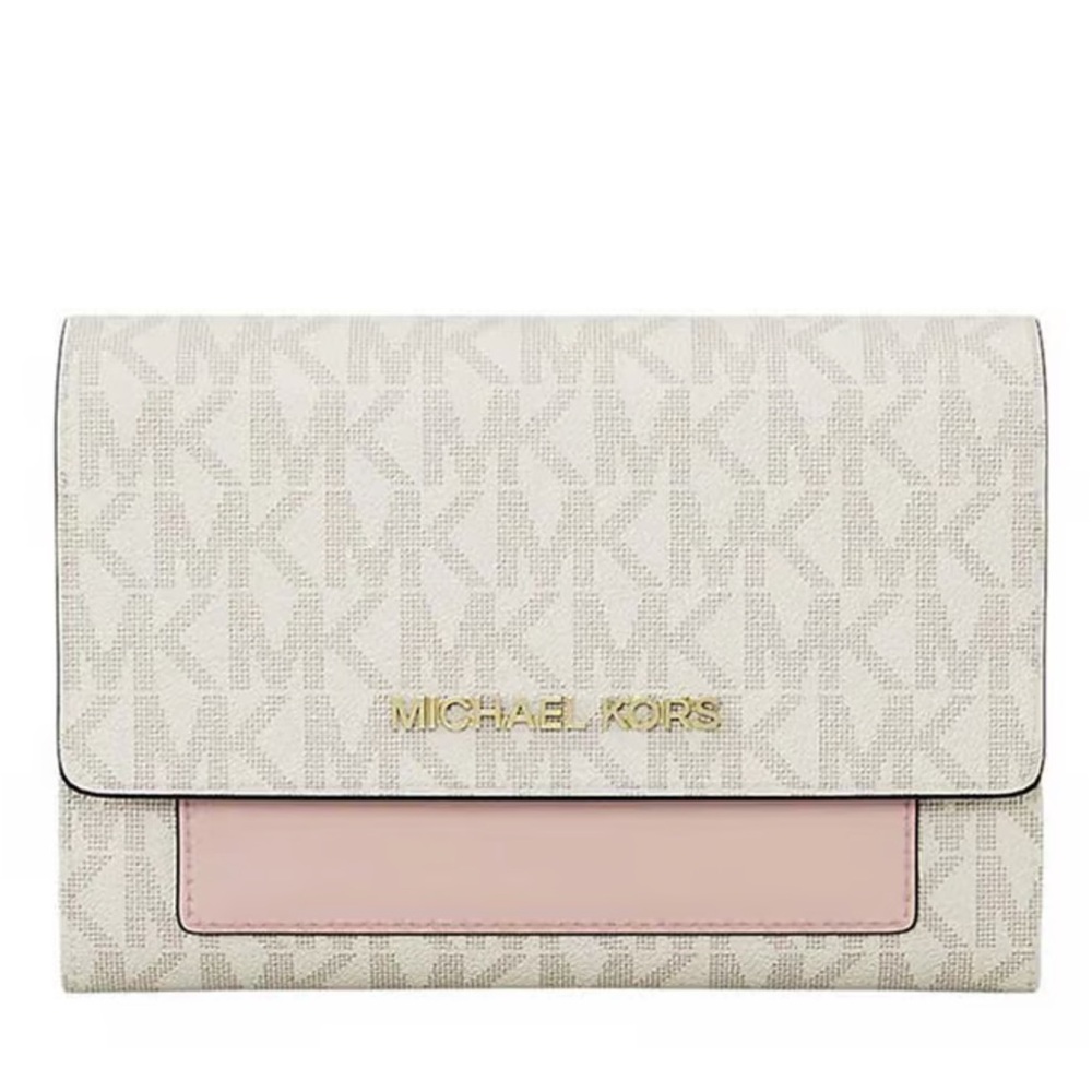 Jet Set Medium Signature Logo 2-in-1 Wallet